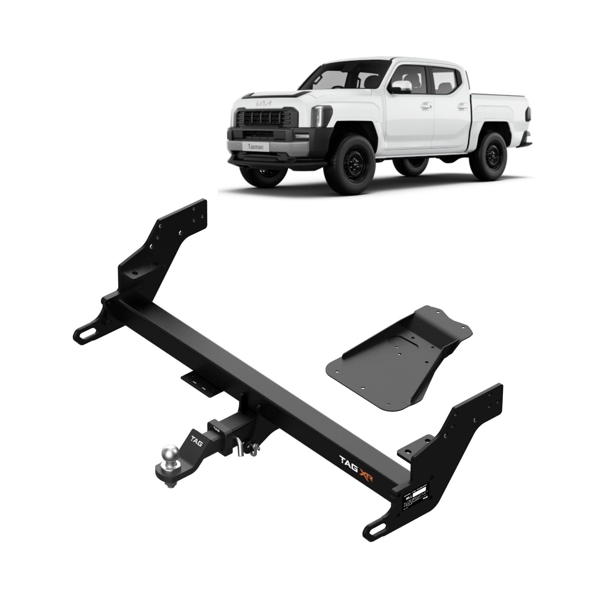 TAG Extreme Recovery (XR) Towbar & Direct Fit Wiring for Kia Tasman (04/2025 - On)
