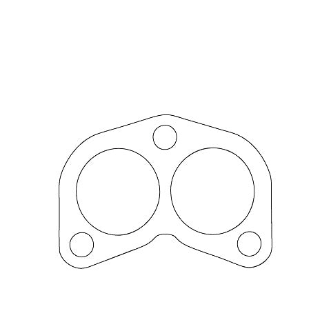 Redback Flange Gasket for Toyota Corona (09/1975 - 08/1979), Crown (09/1975 - 08/1979)
