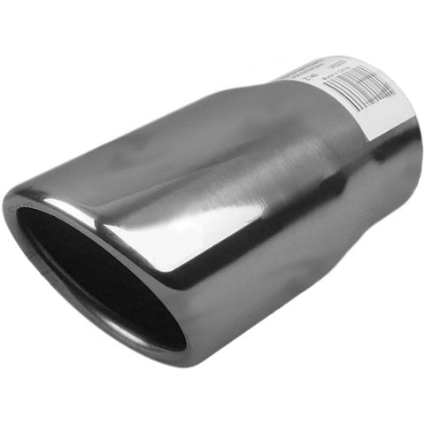 304 Stainless Exhaust Tip, In 50mm(2"), Out 54mm(2-1/8"), L 150mm(6"), RV200