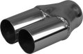 In 51-76mm(2" - 3"), Out 63mm(2-1/2")x2, Stainless, YP63SC