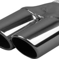 In 51-76mm(2" - 3"), Out 76mm(3")x2, Stainless, Y720S Staggered