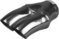 In 51-76mm(2" - 3"), Out 63mm(2 ½")x2, Stainless, YP63DP