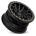 ROH Zullo Matt Black Wheels, Set of 4